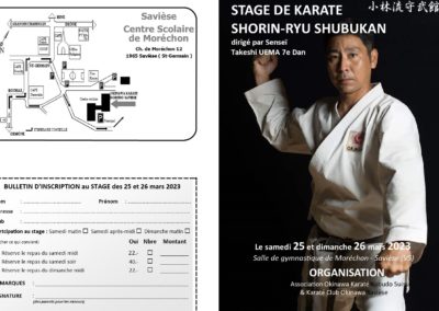 Papillon stage de Karate adultes mars 2023 - 1 sur 2
