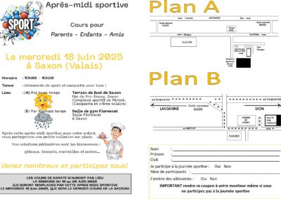 Papillon journée sportive 2025